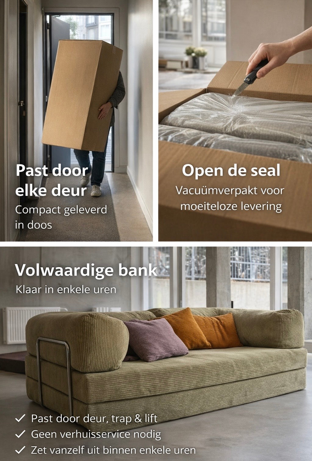 Vacuüm Cloud Sleep Sofa - By Vacuüm Living B-102#B